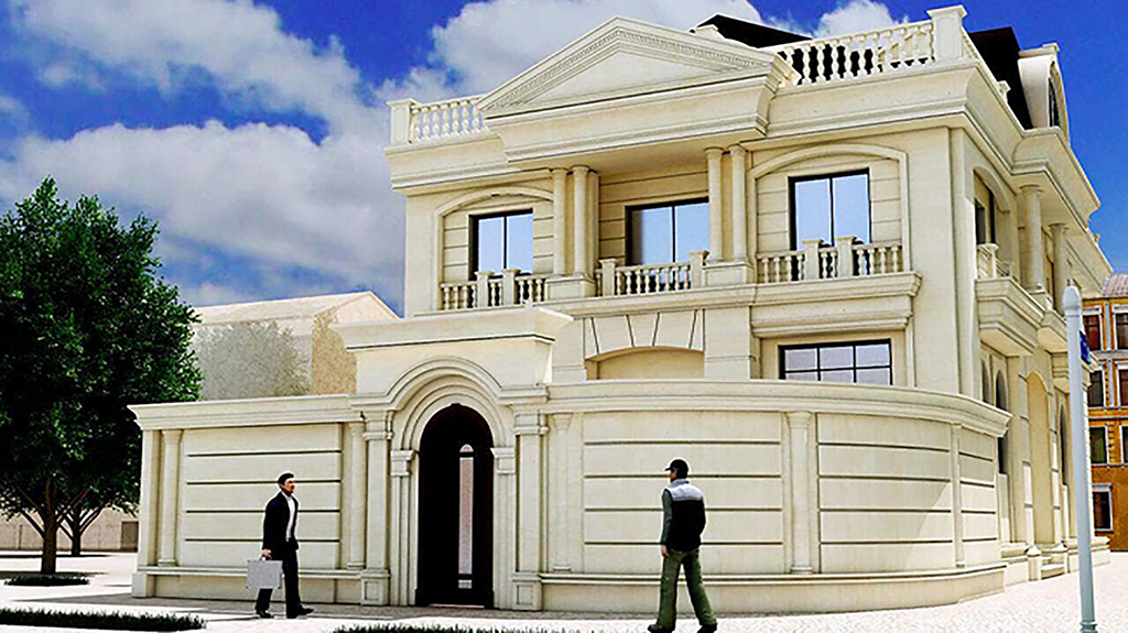 نمای سنگی (سنگ فرگاه)