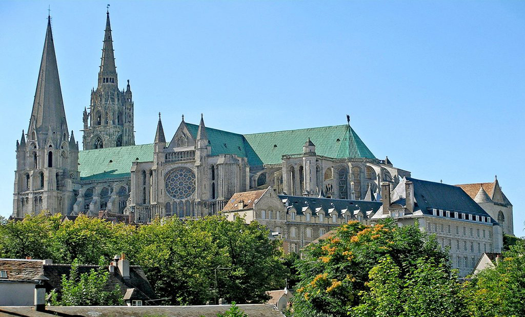 کلیسای جامع شارتر - شارتر، مرکز وال د لوآر، فرانسه(طراحی نما)