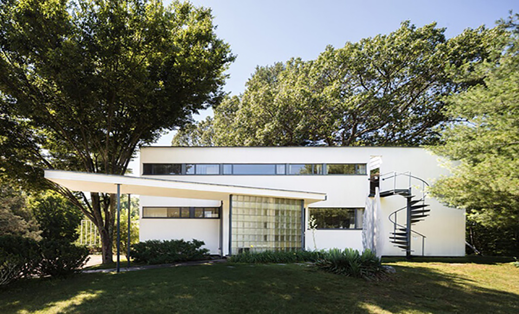 خانه Gropius در ماساچوست(نمای ساختمان)