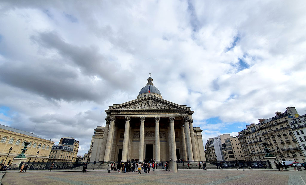 پانتئون پاریس(نمای ساختمان)