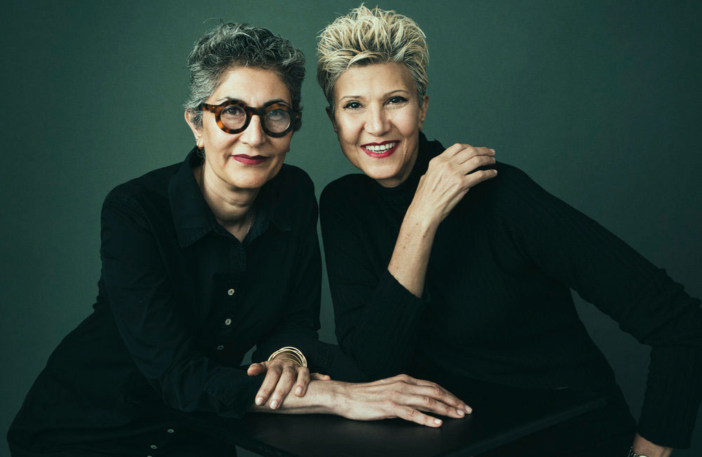 مژگان و گیسو حریری(نمای ساختمان)