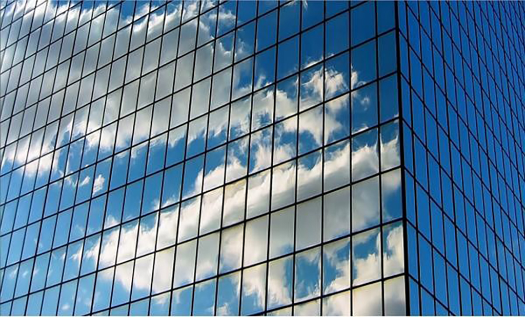 نمای شیشه ای 