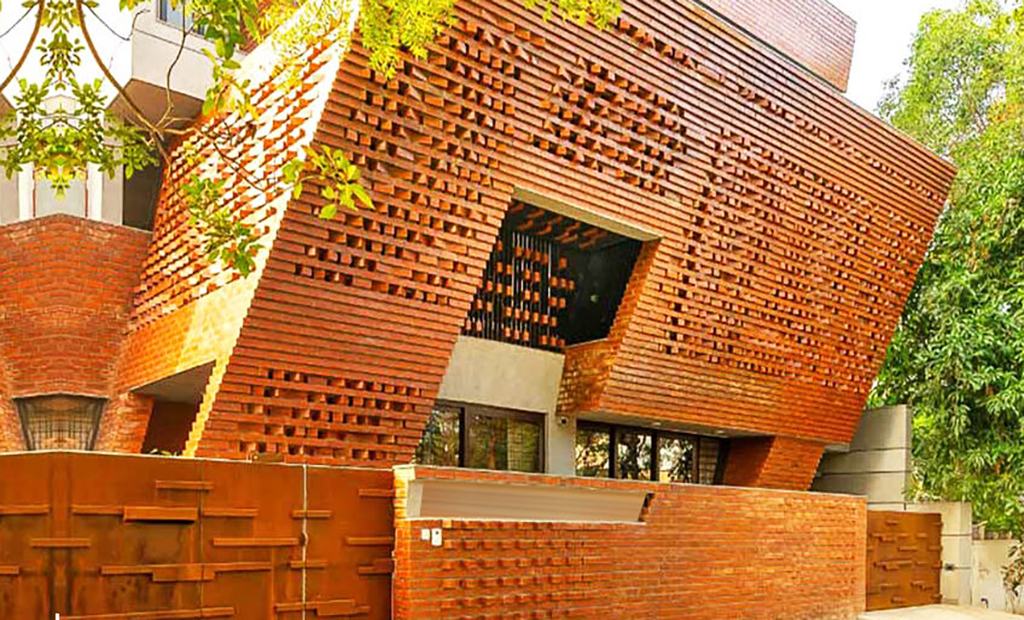 نمای اجری (سنگ فرگاه)