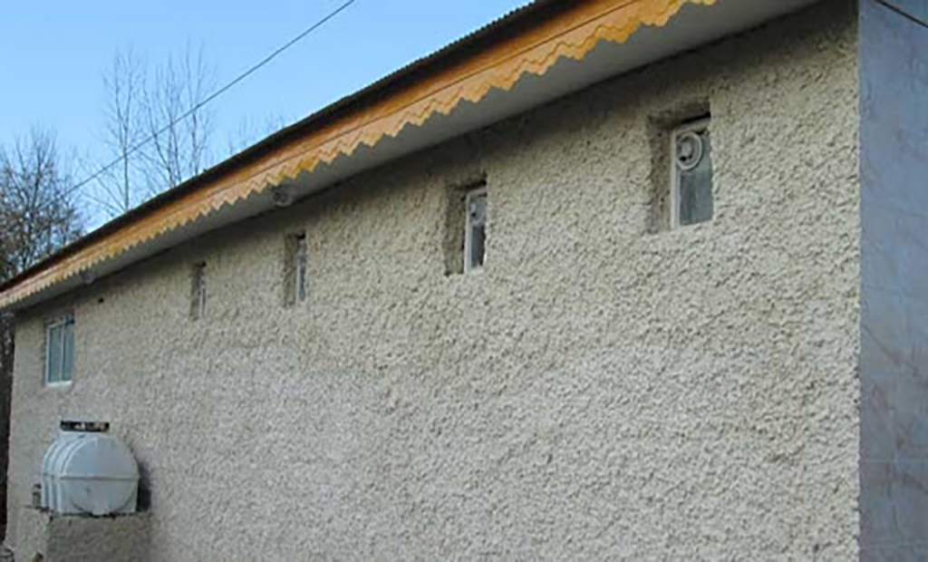 نمای سیمانی تخته ماله(نمای ساختمان)