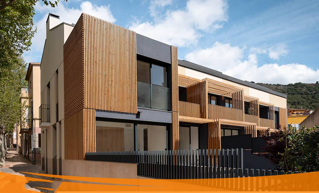 نمای چوبی (سنگ فرگاه)