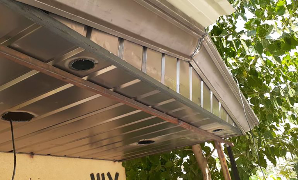 سردرب دو شیب (نمای ساختمان)