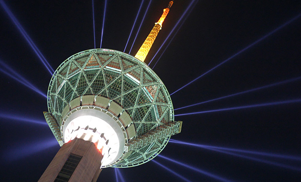 کلاهک برج میلاد(سنگ طبیعی)