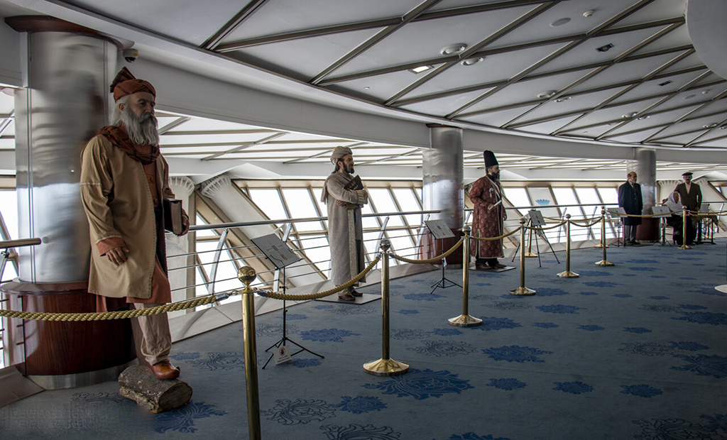 درون برج میلاد(نمای ساختمان)