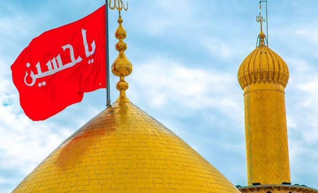 طلاکاری گنبد(نمای ساختمان(