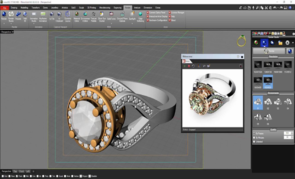 نرم افزار راینو(خرید سنگ)