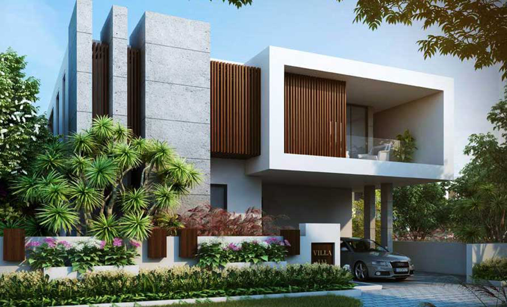 ویلای دوبلکس(طرای نما)