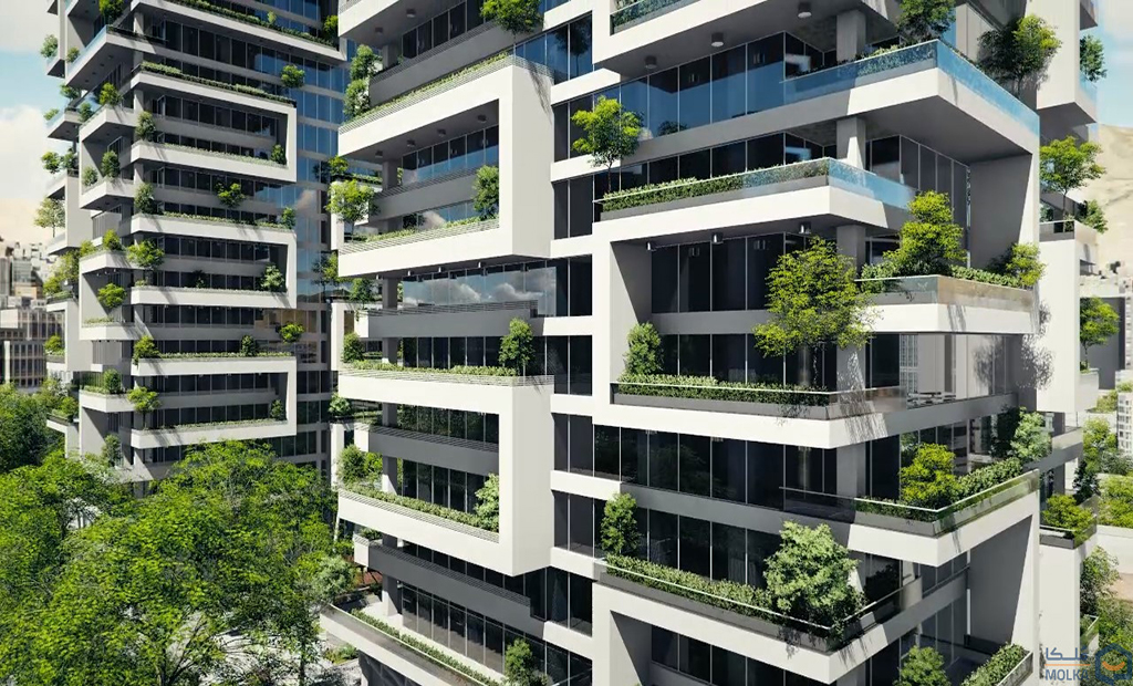 برج باغ(طراحی نما)