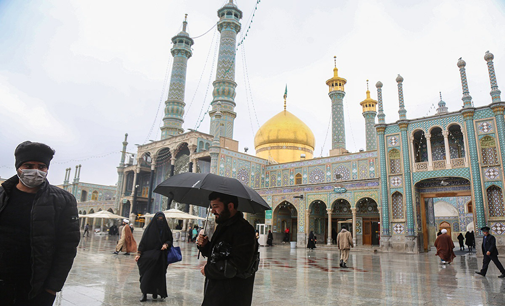 حرم حضرت معصومه(خرید سنگ)