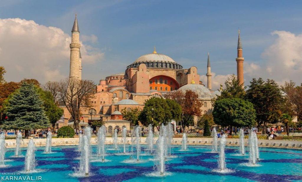 مسجد ایا صوفیه(طراحی نما)