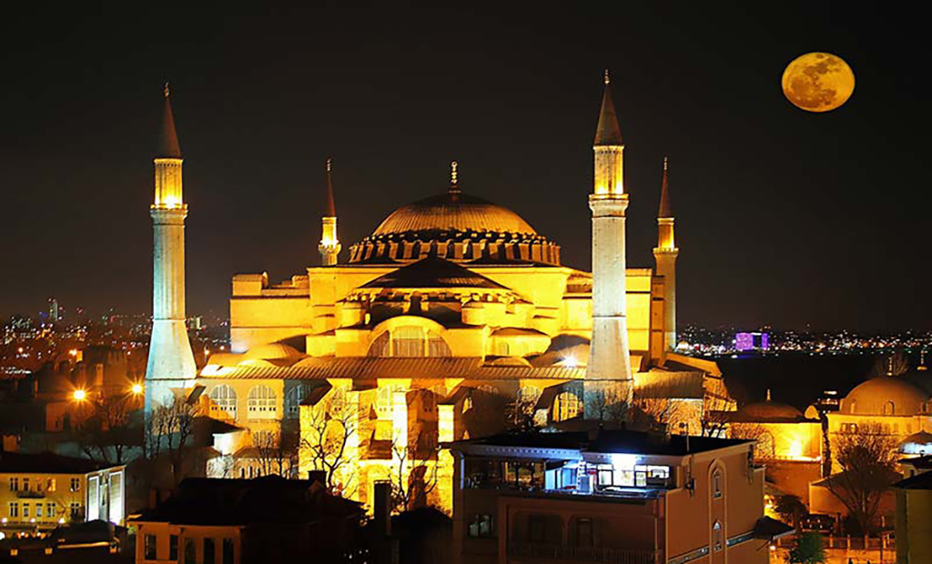 مسجد ایا صوفیه(طراحی نما)