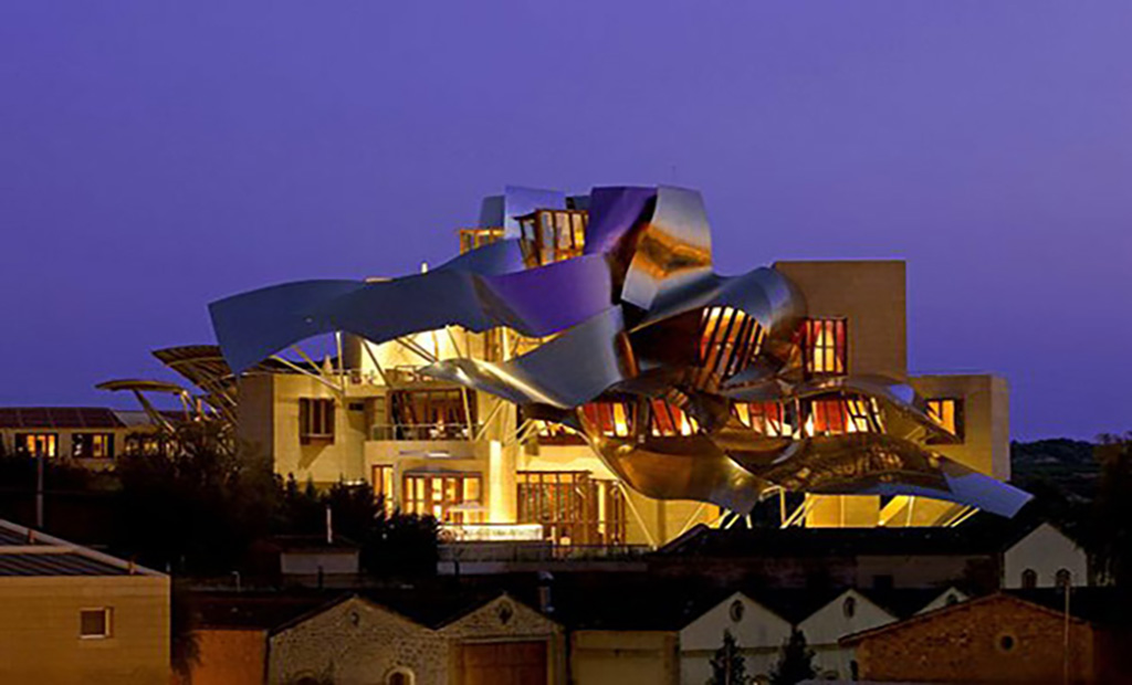 هتل مارکوس دریسکال اسپانیا(طراحی نما)