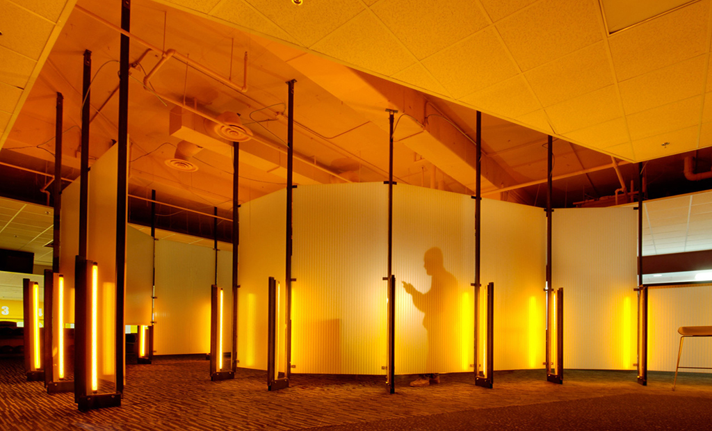 استفاده از رنگ زرد در معماری(طراحی نما)