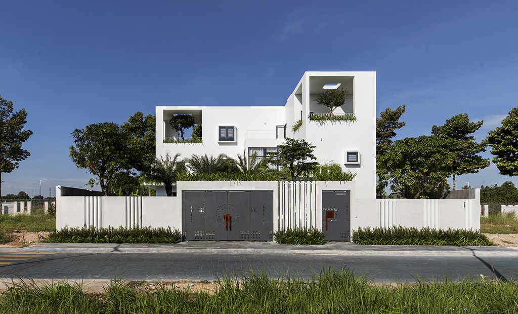 ویلای ال شکل(طراحی نما)