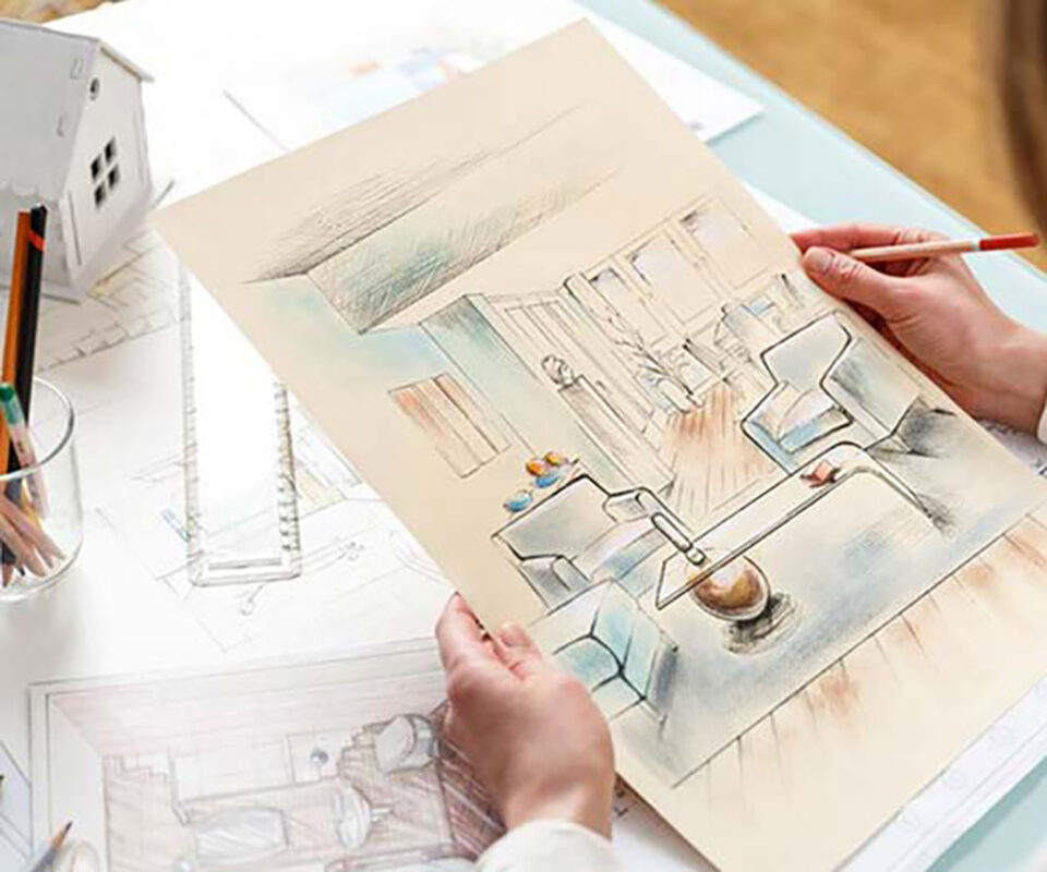 تفاوت معماری داخلی وطراحی داخلی (فرگاه دیزاین)